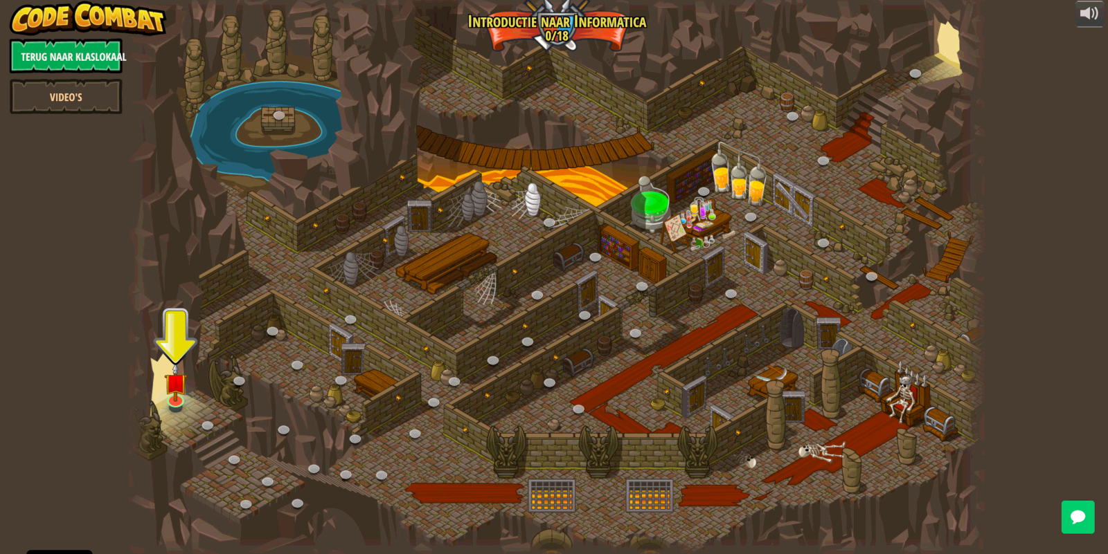 Code Combat eerste level